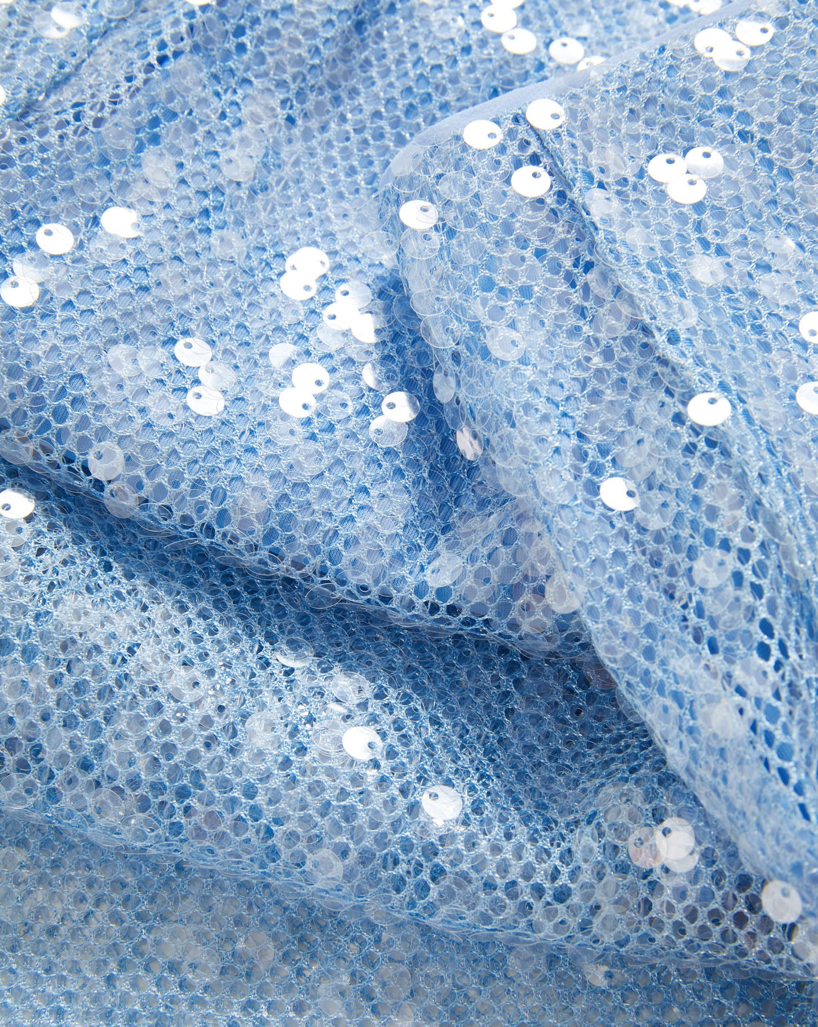 Veronica Beard Allora Sequin Midi Skirt - Blue Jay