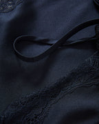 Veronica Beard Johanan Lace-Trim Camisole - Navy