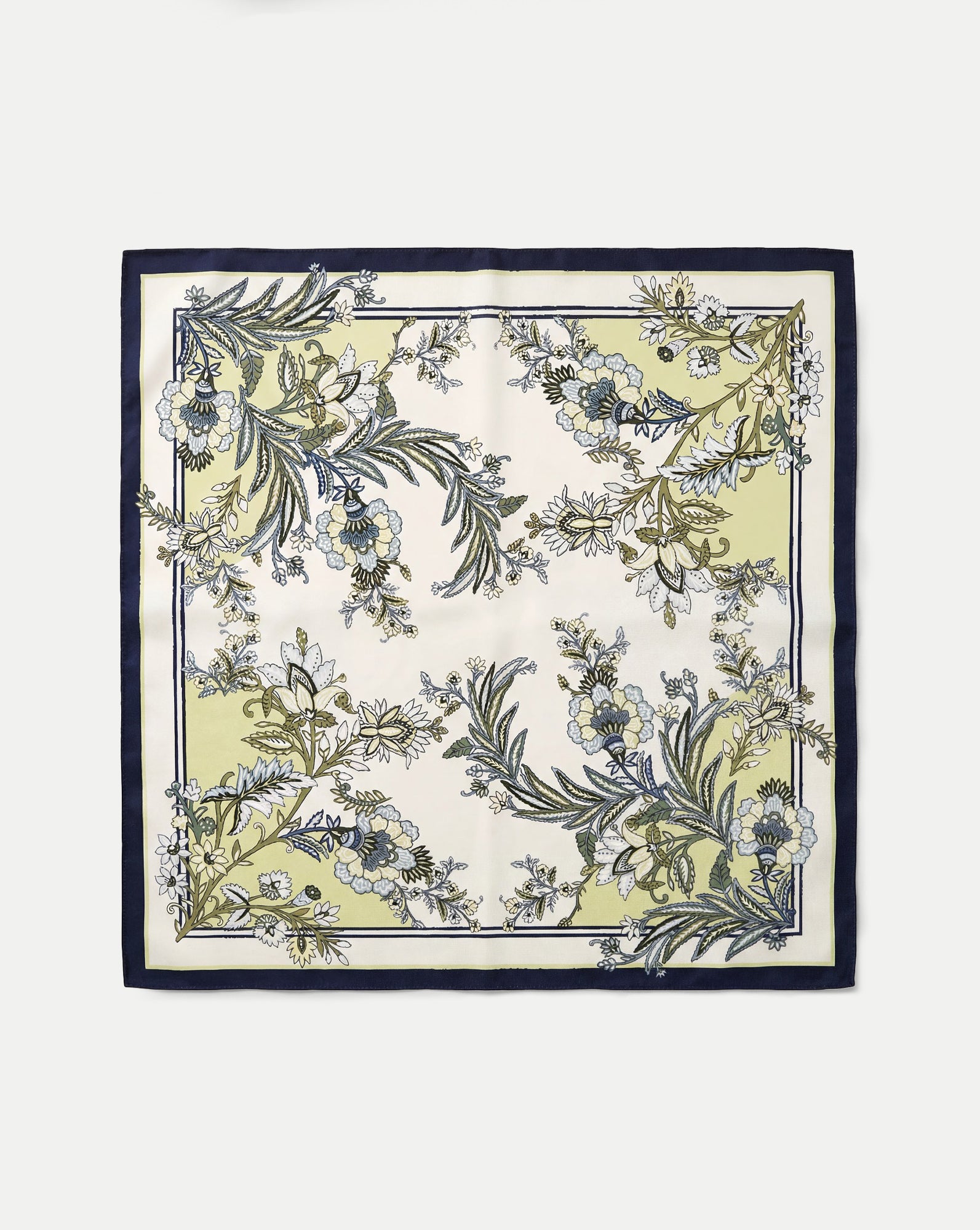 Veronica Beard Sava Scarf - Light Pistachio Multi