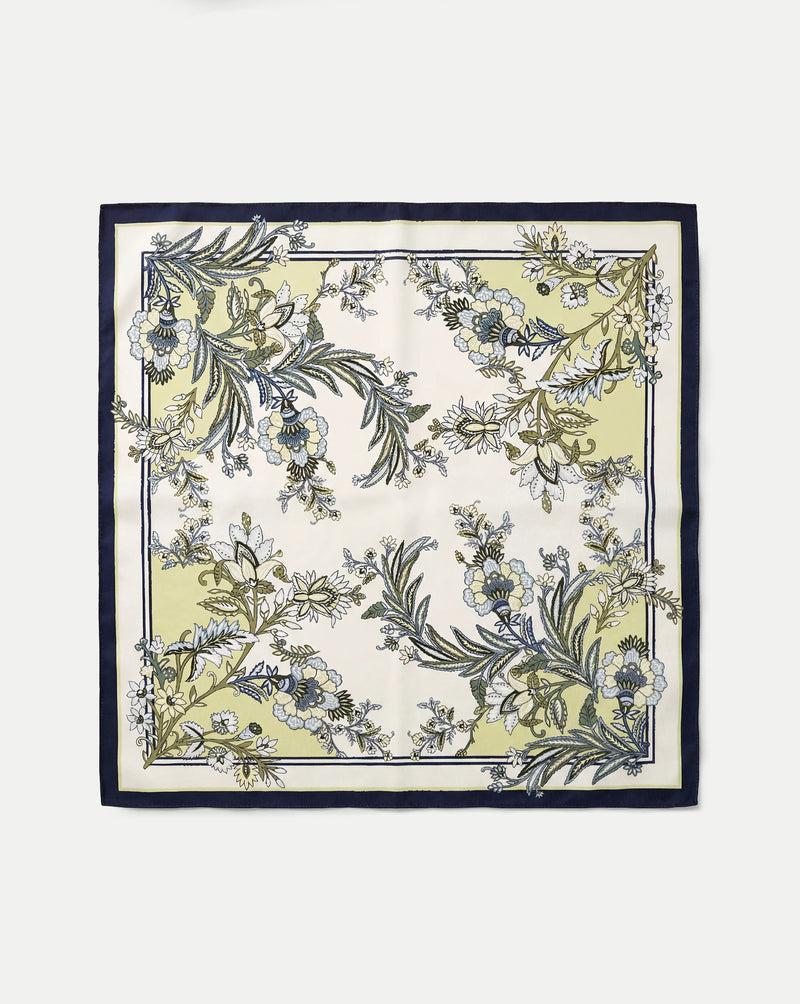 Veronica Beard Sava Scarf - Light Pistachio Multi