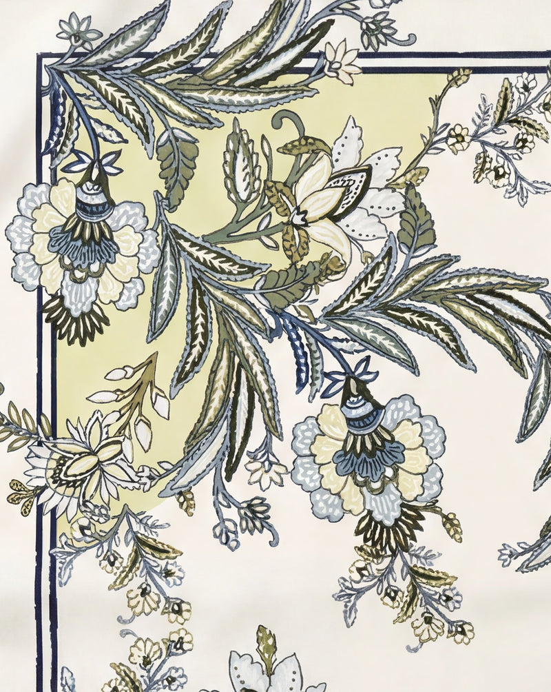 Veronica Beard Sava Scarf - Light Pistachio Multi