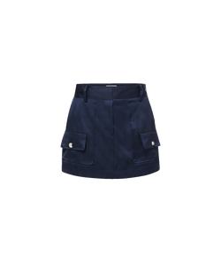 Veronica Beard Felina Mini Skort - Navy