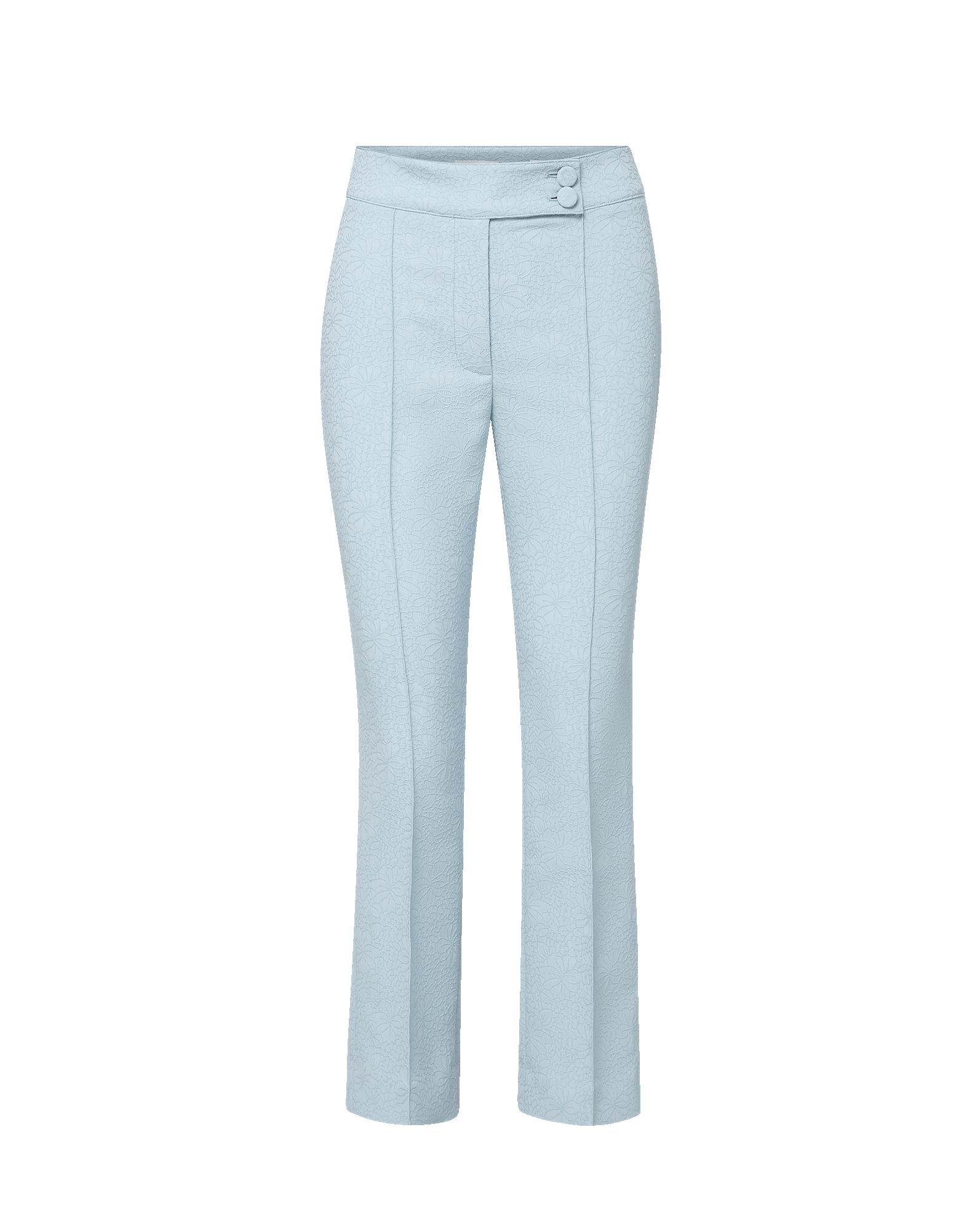 Veronica Beard Dell Slim-Leg Pant - Blue Stream