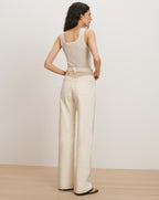 Veronica Beard Belvedere Knit Tank Top - Ecru