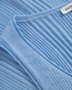 Veronica Beard Birke Merino Wool Tank Top - Blue Jay