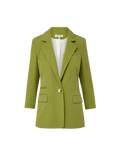 Veronica Beard McGowan Linen Dickey Jacket - Cactus