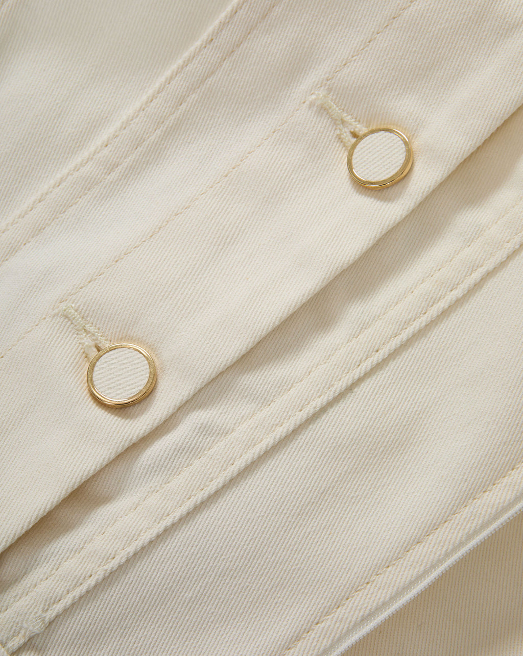Veronica Beard Slate Cotton Twill Dickey