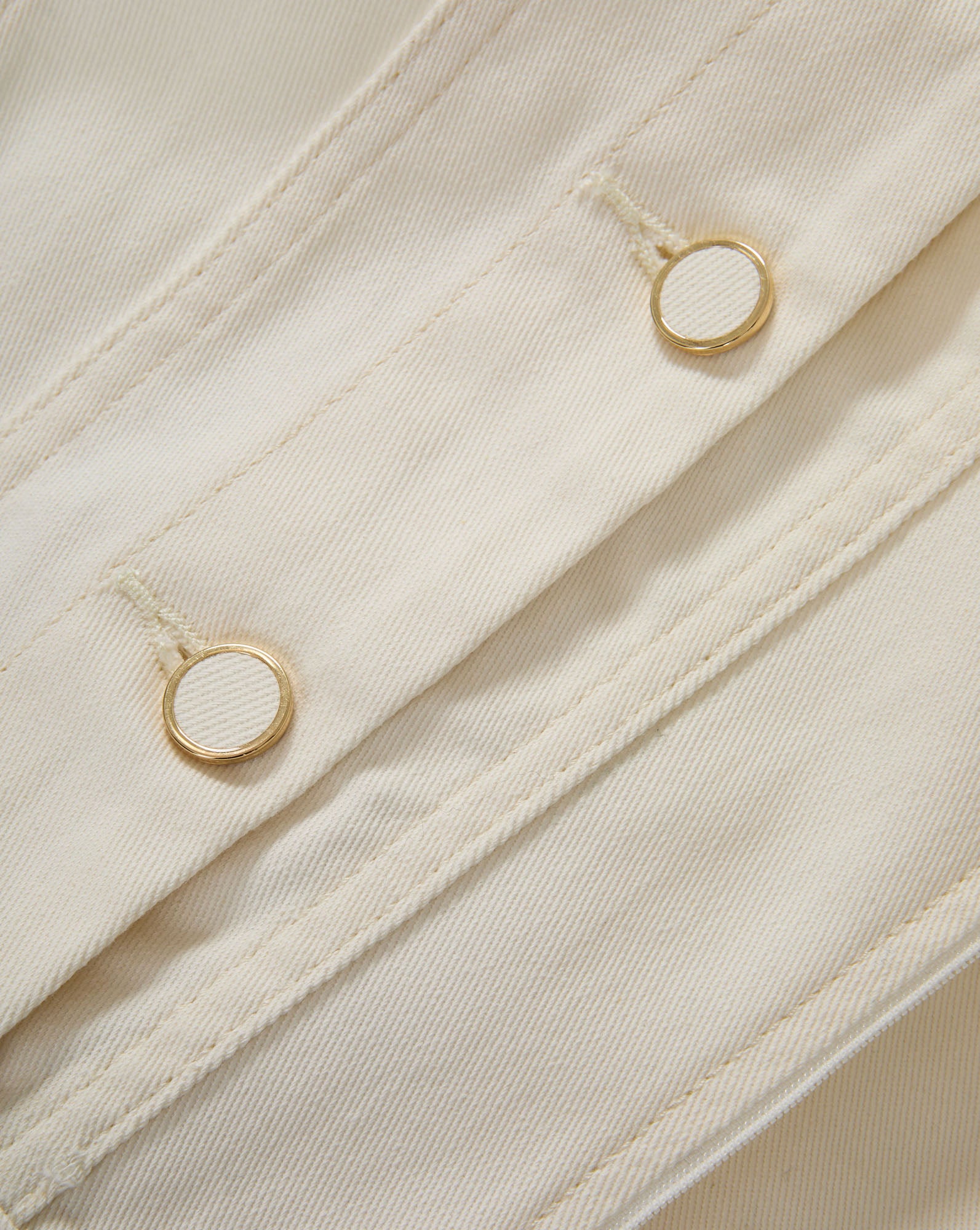 Veronica Beard Slate Cotton Twill Dickey