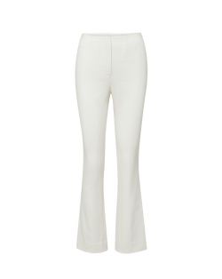 Veronica Beard Althea Kick-Flare Pant - Dove White