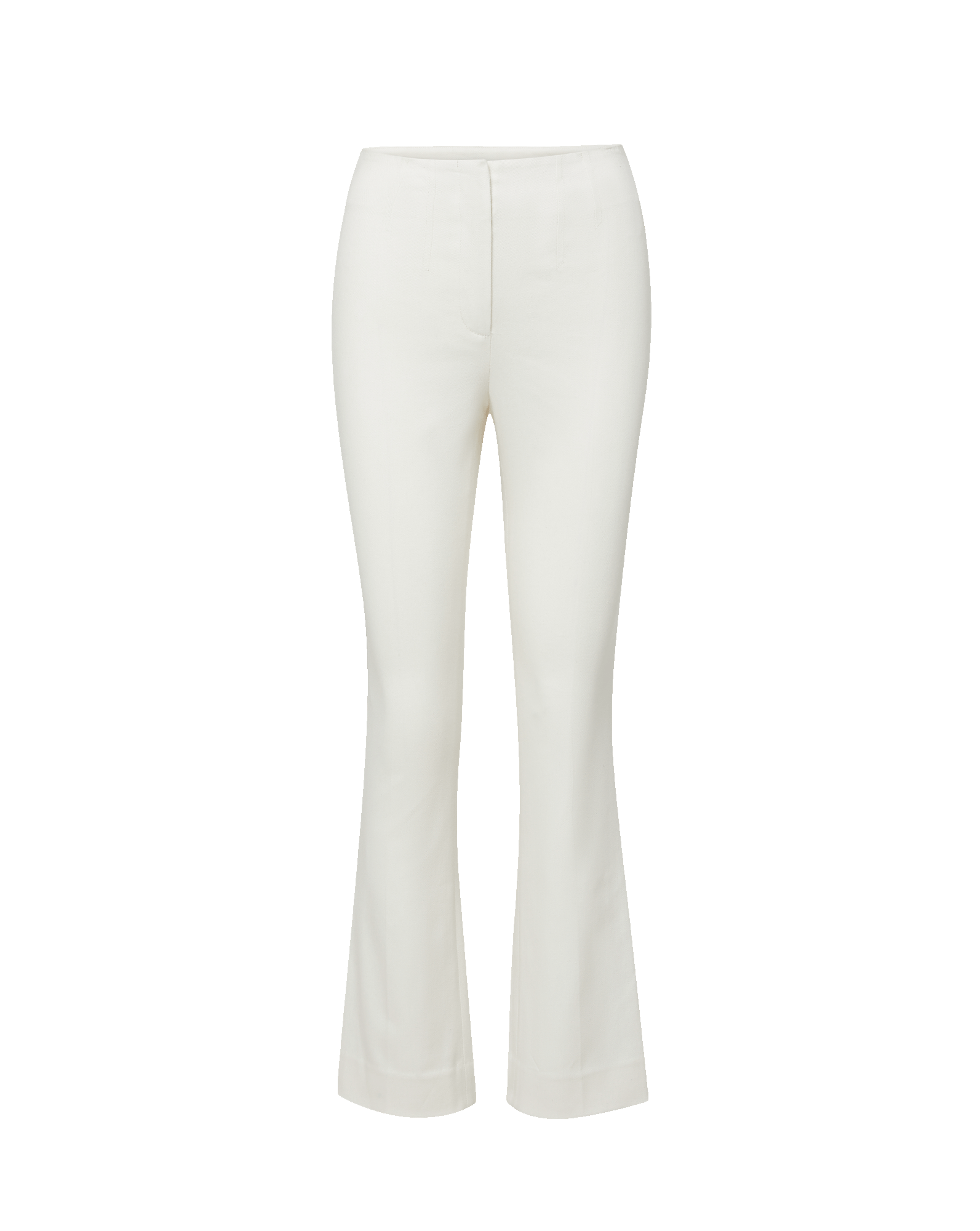 Veronica Beard Althea Kick-Flare Pant - Dove White