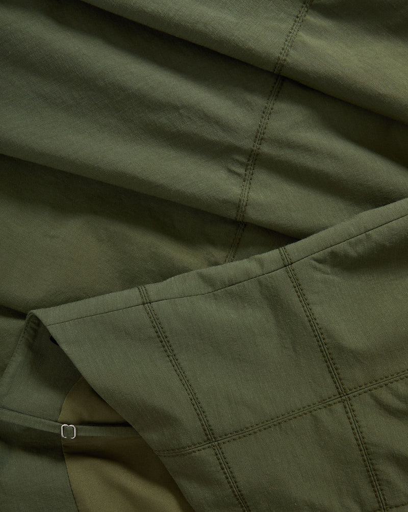 Veronica Beard Ilona Midi Dress - Army