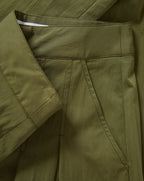 Veronica Beard Heron Crossover Waistband Pant - Army