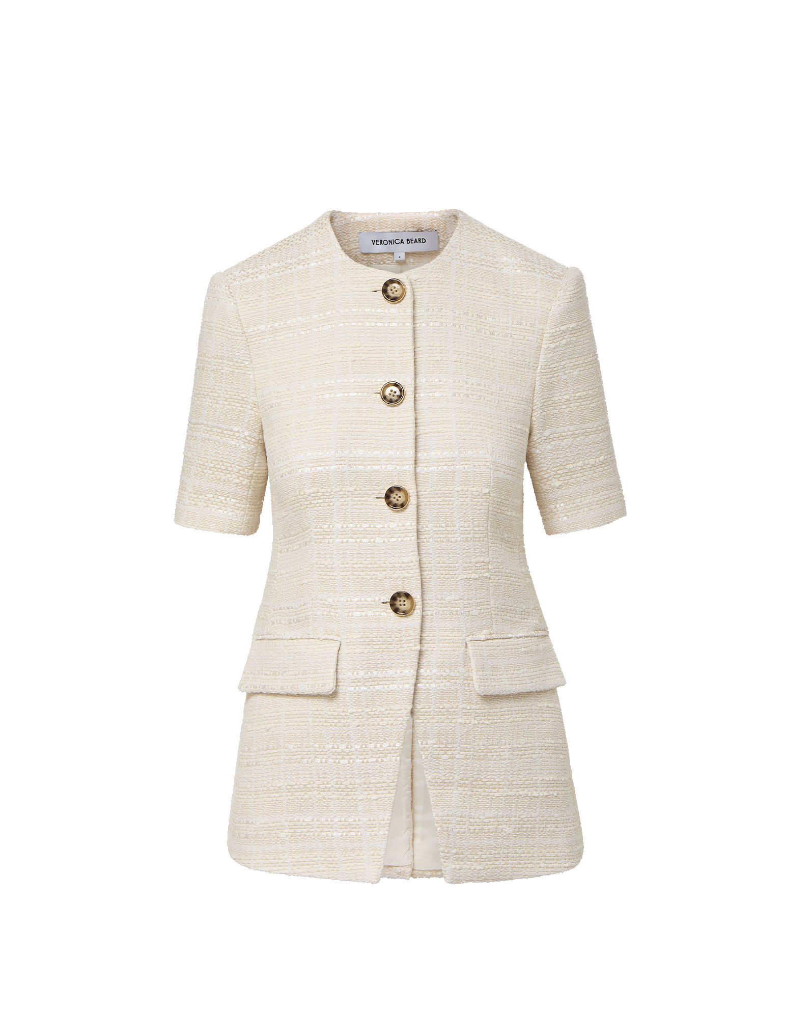Bodie Tweed Jacket in Ecru | Veronica Beard Bodie Tweed Jacket in Ecru | Veronica Beard