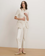 Veronica Beard Bodie Tweed Jacket - Ecru
