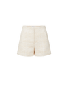 Veronica Beard Jazmin Tweed Short - Ecru