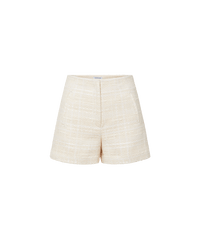 Veronica Beard Jazmin Tweed Short - Ecru