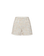 Veronica Beard Jazmin Tweed Short - Ecru Multi