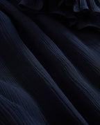 Veronica Beard Callum Off-the-Shoulder Top - Navy