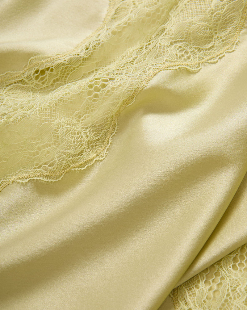 Veronica Beard Johanan Stetch-Silk Camisole - Pistachio