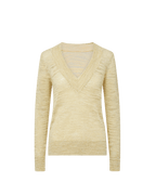 Veronica Beard Coleta Sweater - Light Pistachio Multi