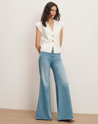 Veronica Beard Isador Vest - White
