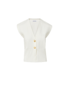 Veronica Beard Isador Vest - White
