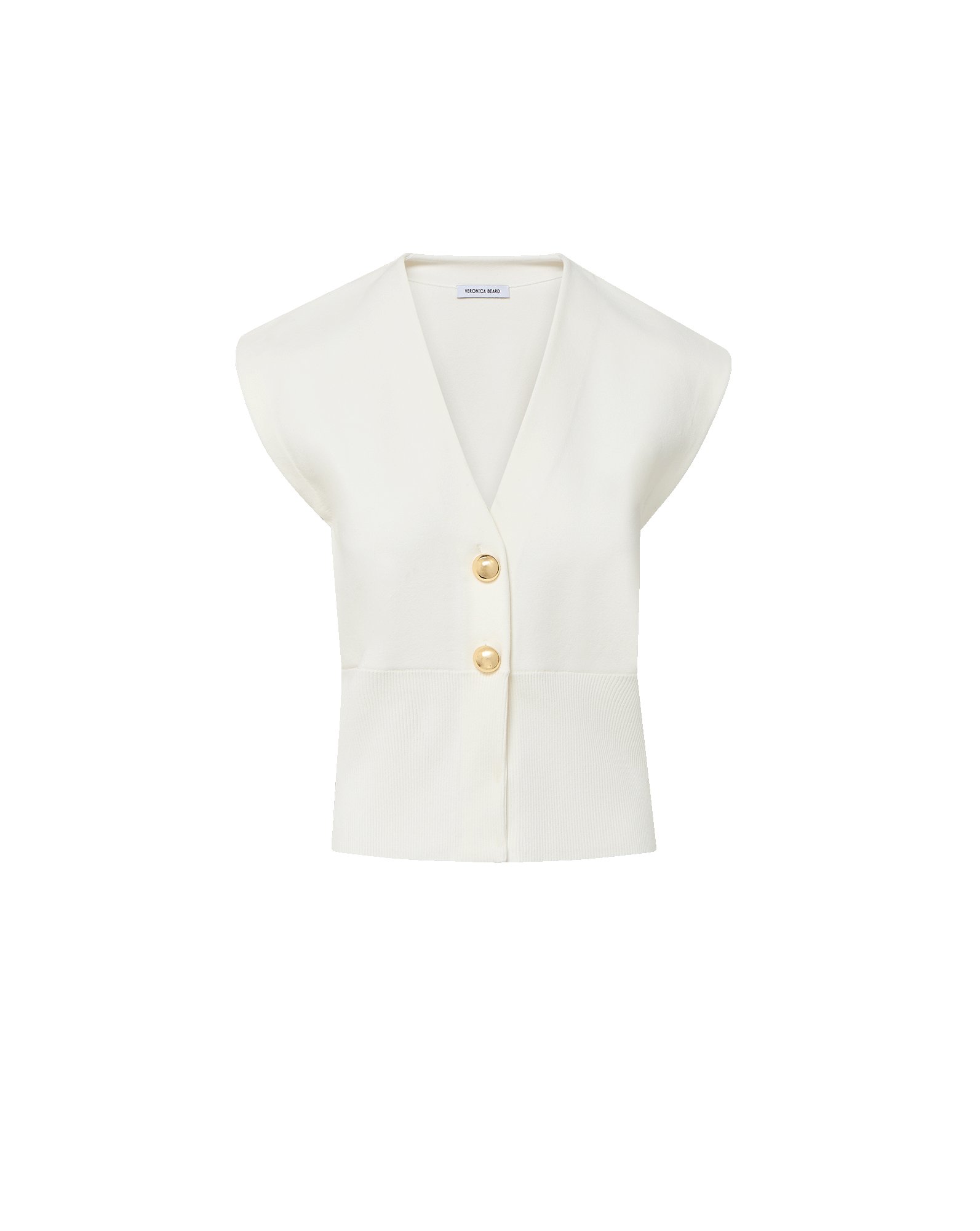 Veronica Beard Isador Vest - White