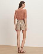 Veronica Beard Jazmin Short - Muted Clay Multi