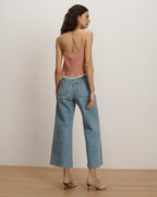 Veronica Beard Lumora Silk-Blend Camisole - Light Clay