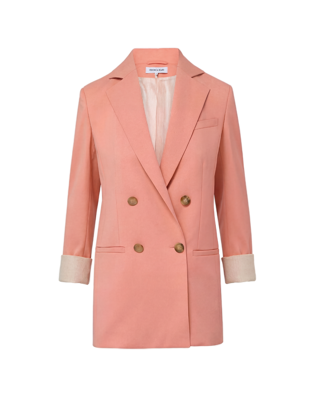 Veronica Beard Fairchild Dickey Jacket - Muted Clay