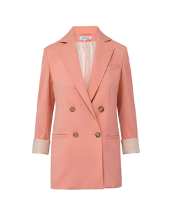 Veronica Beard Fairchild Dickey Jacket - Muted Clay