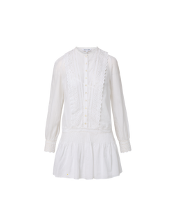 Veronica Beard Marguerite Dress - White