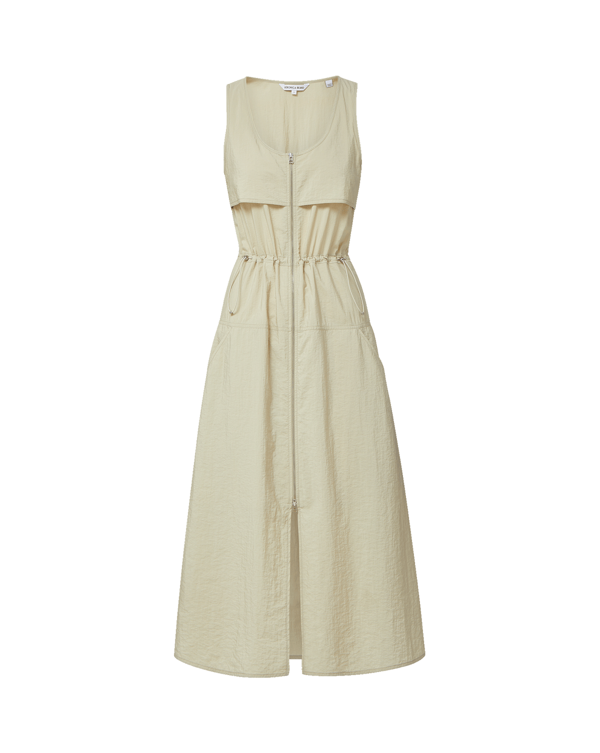 Hughes Midi Dress in Muted Pistachio | Veronica Beard