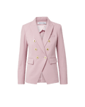 Veronica Beard Miller Seersucker Dickey Jacket - Pale Orchid Haze