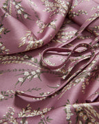 Veronica Beard Gemma Silk-Blend Midi Dress - Orchid Haze