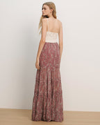 Veronica Beard Josiane Floral Maxi Dress - Orchid Haze Multi