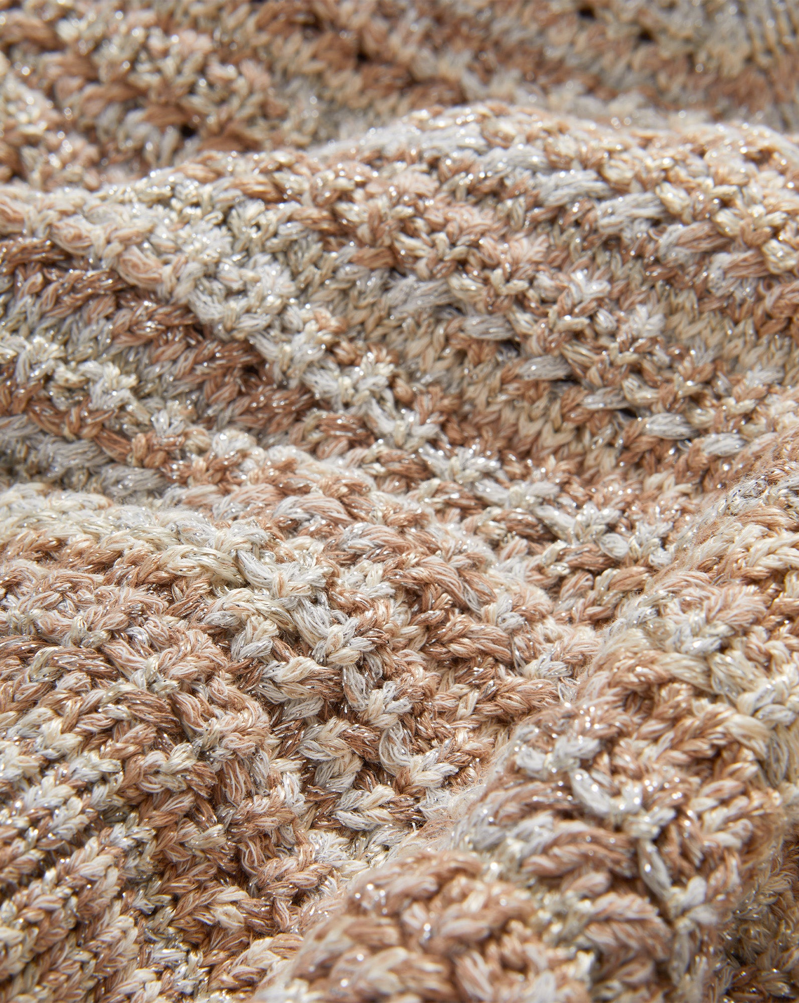 Veronica Beard Selwyn Knit Tank Top - Beige Multi