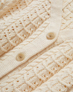 Veronica Beard Leonora Pointelle Tank Top - Ecru