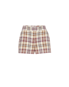 Veronica Beard Allen Plaid Short - Orchid Haze Multi