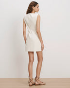 Veronica Beard Devlin Mini Dress - Ecru