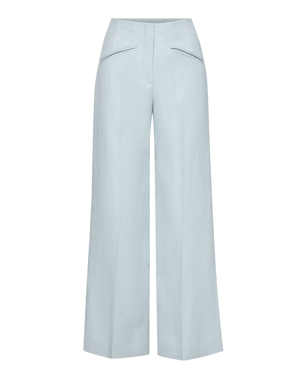 Veronica Beard Cassidee Wide-Leg Pant - River Mist