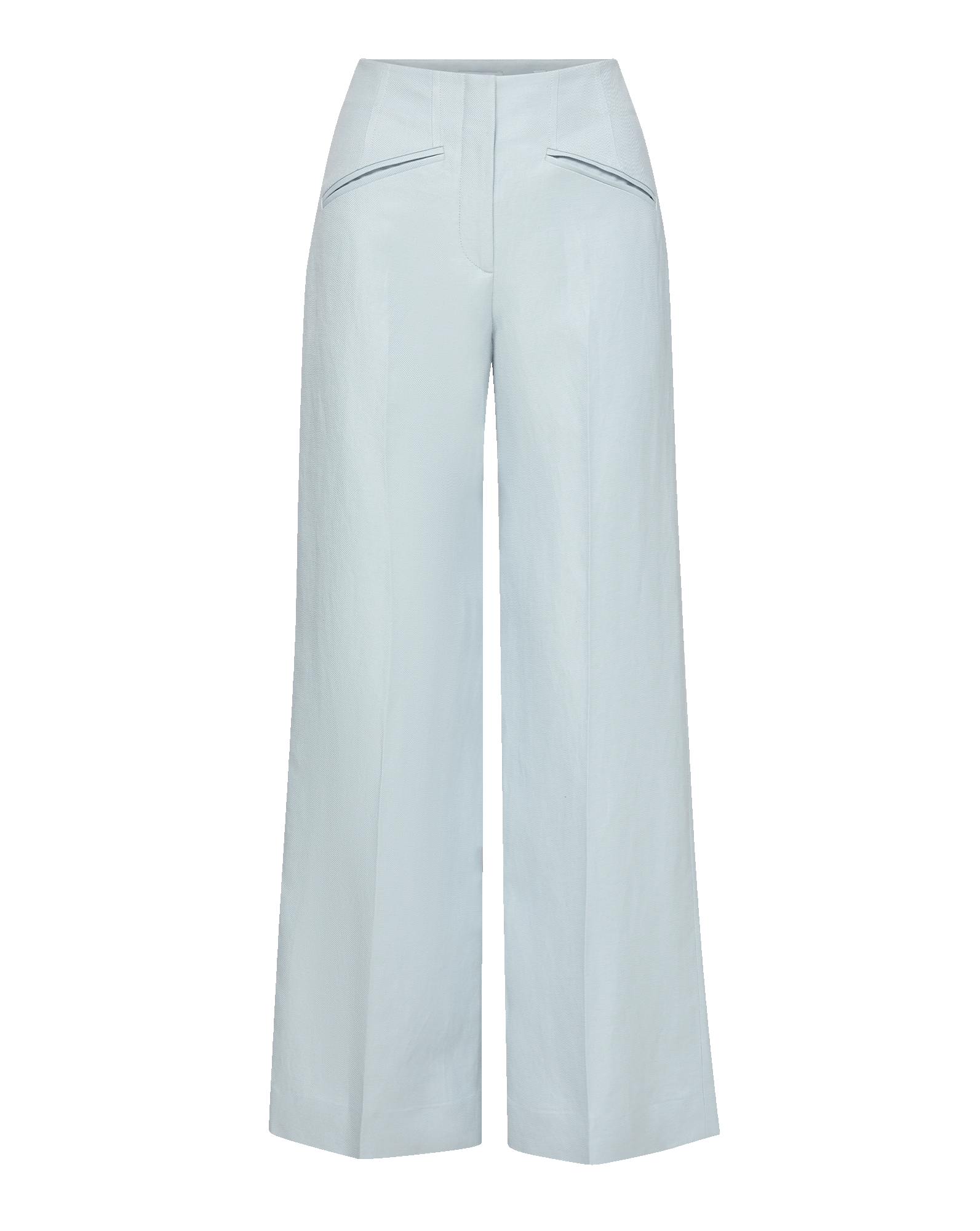 Veronica Beard Cassidee Wide-Leg Pant - River Mist