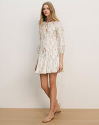 Veronica Beard Ollian Floral Mini Dress - Floral Multi