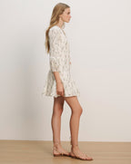 Veronica Beard Ollian Floral Mini Dress - Floral Multi