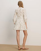 Veronica Beard Ollian Floral Mini Dress - Floral Multi