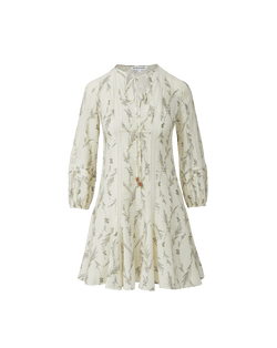 Veronica Beard Ollian Floral Mini Dress - Floral Multi