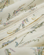 Veronica Beard Emiko Floral Blouse - Dove White Multi