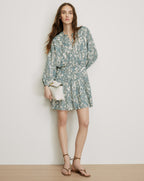 Veronica Beard Rivendell Dress - Ecru Multi
