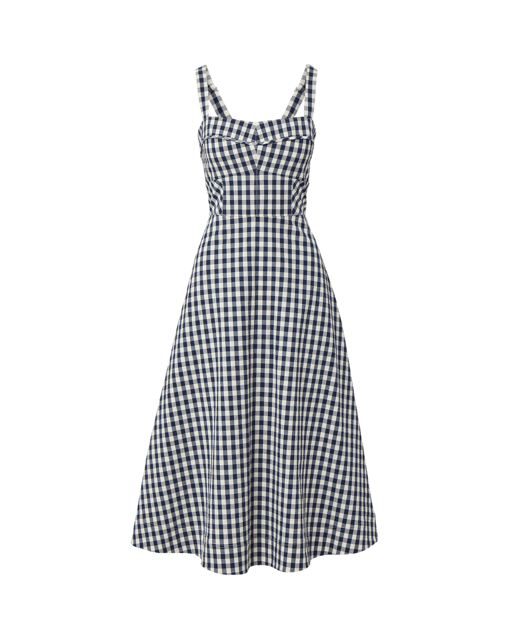 Veronica Beard Aila Dress - Navy/Dove