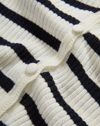 Veronica Beard Anwin Cardigan - Dove White/Navy